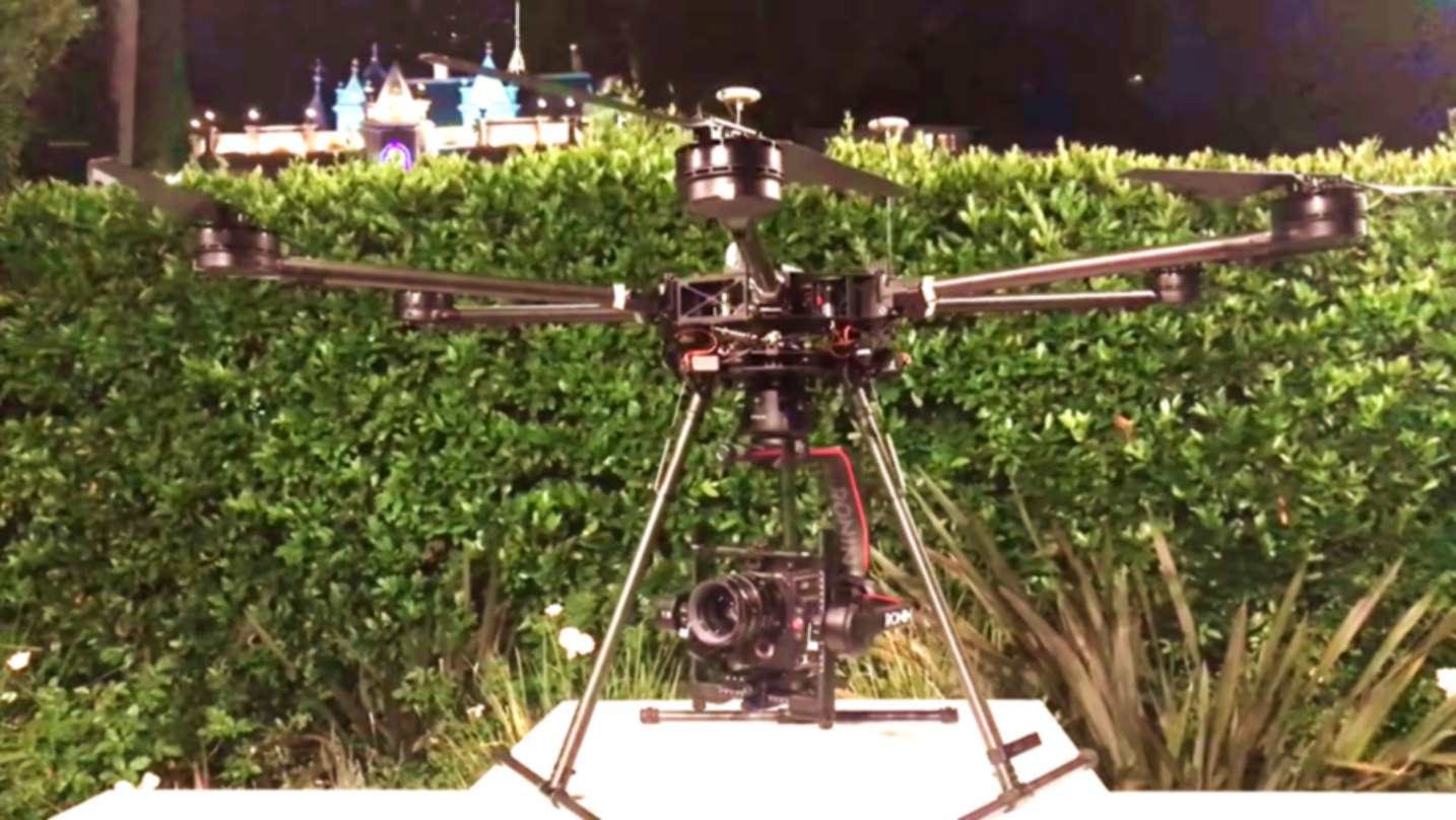 Novo drone da DJI com Ronin 2 instalado Novo drone da DJI com Ronin 2 instalado