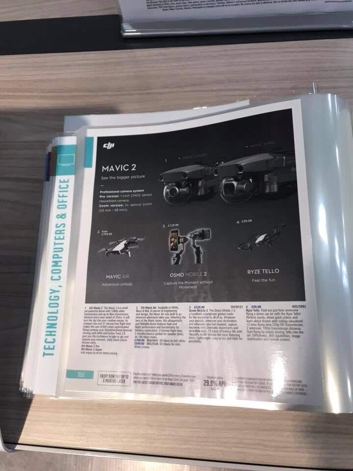 DJI Mavic 2 Pro e Mavic 2 Zoom